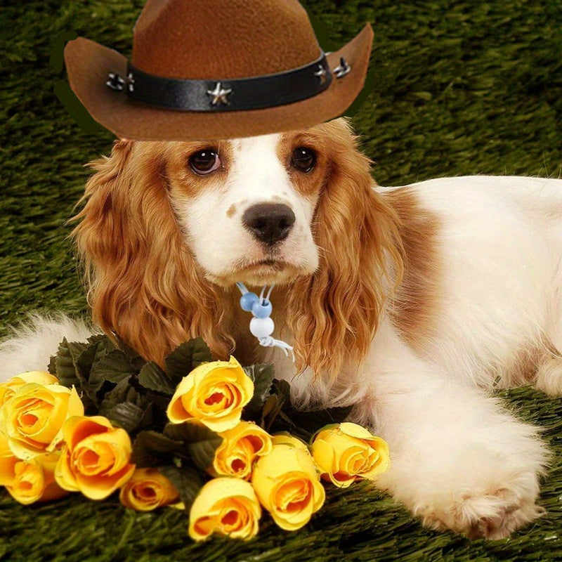 Costume Cowboy Halloween Chien Chat - Chapeau et Bandana Western Festif