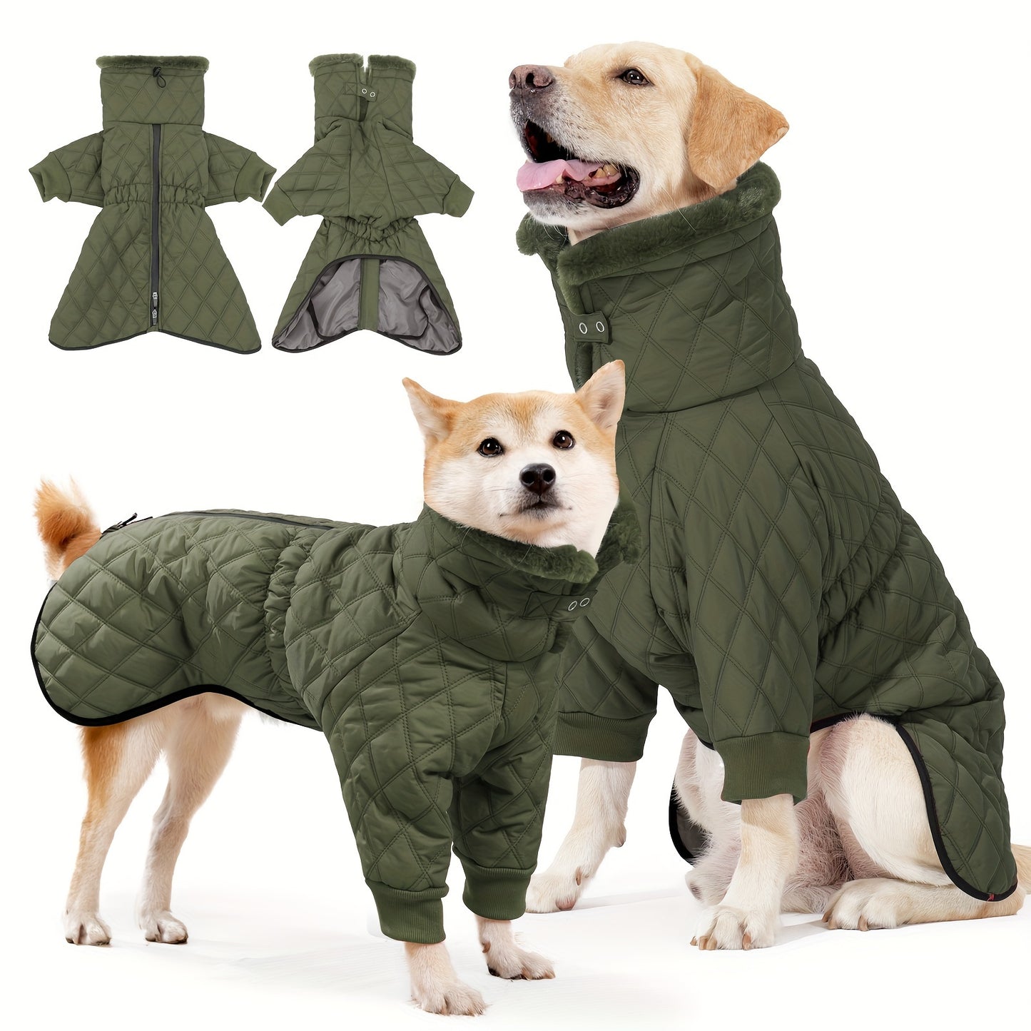 Veste Outdoor Chien Temps Froid - Manteau Automne Hiver Toutes Tailles