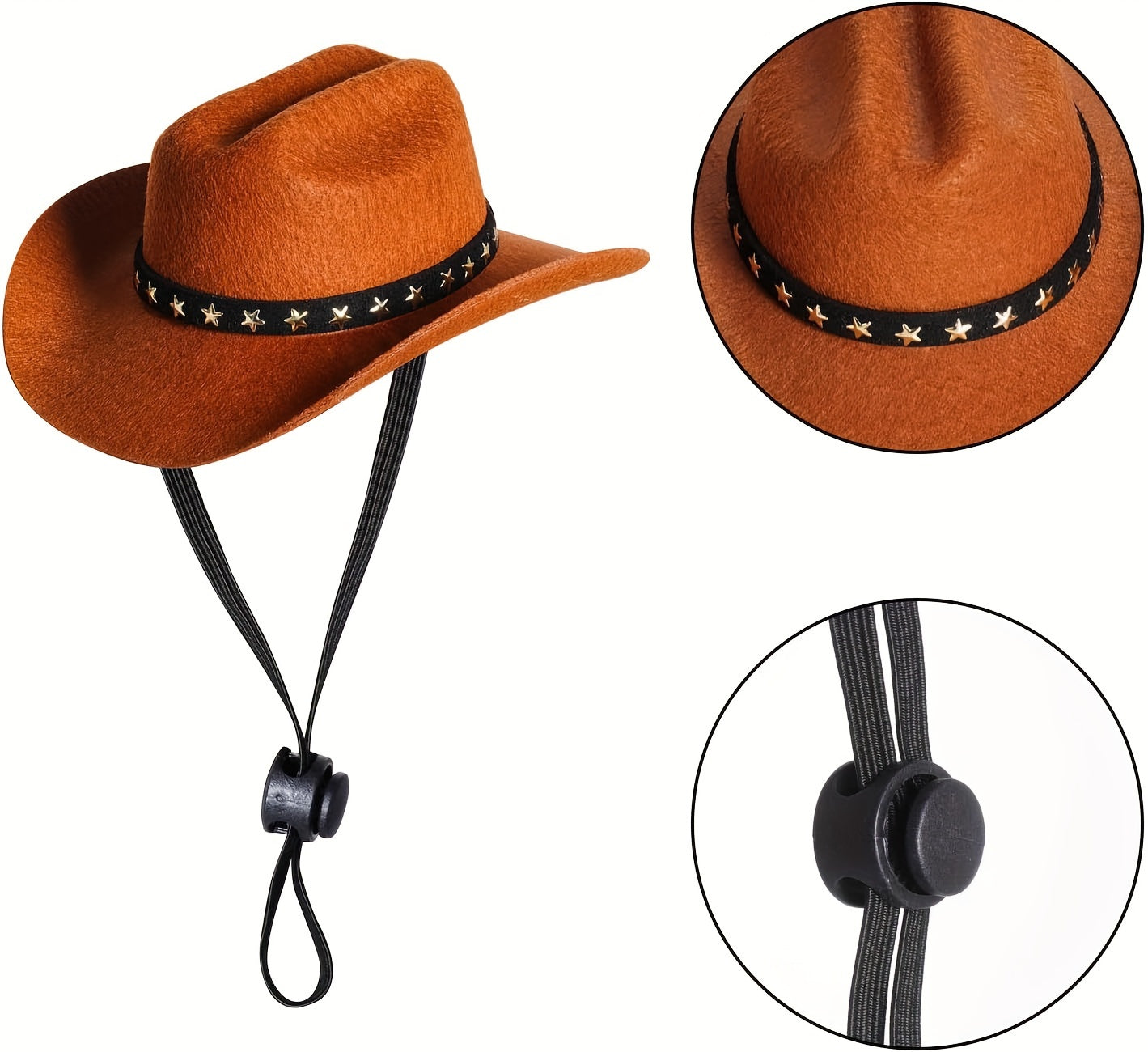Costume Cowboy Halloween Chien Chat - Chapeau et Bandana Western Festif