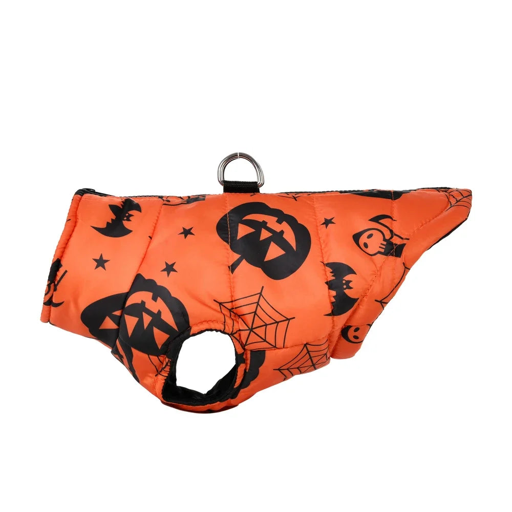 Veste Halloween Chien - Costume Festif Deux Pattes pour Petit et Moyen Chien