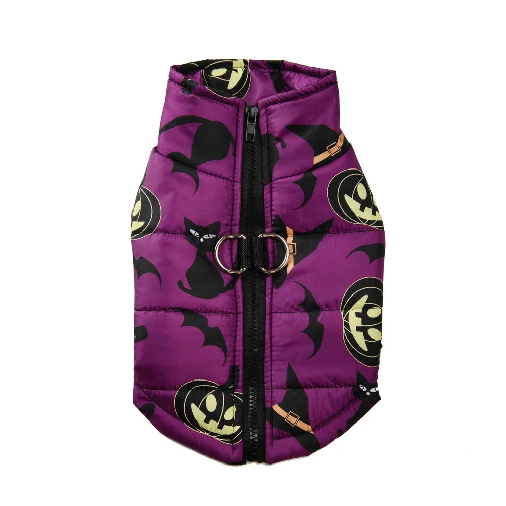 Veste Halloween Chien - Costume Festif Deux Pattes pour Petit et Moyen Chien