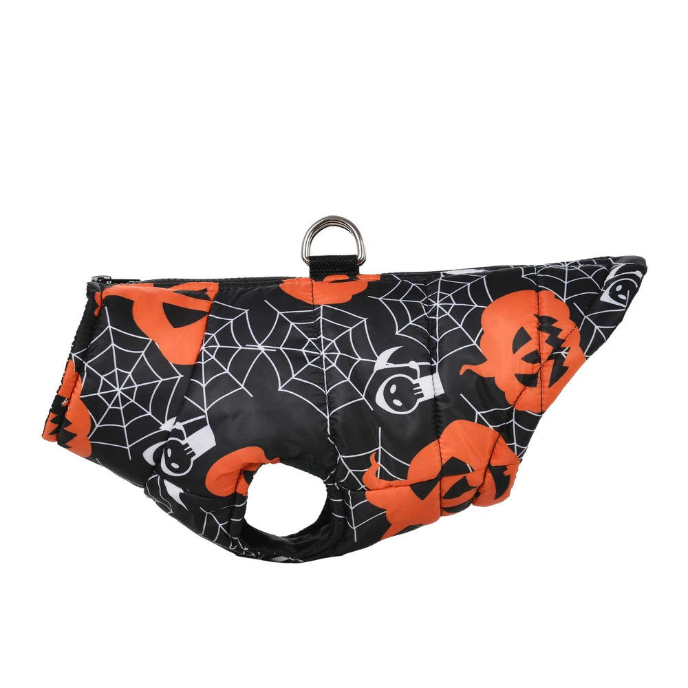 Veste Halloween Chien - Costume Festif Deux Pattes pour Petit et Moyen Chien
