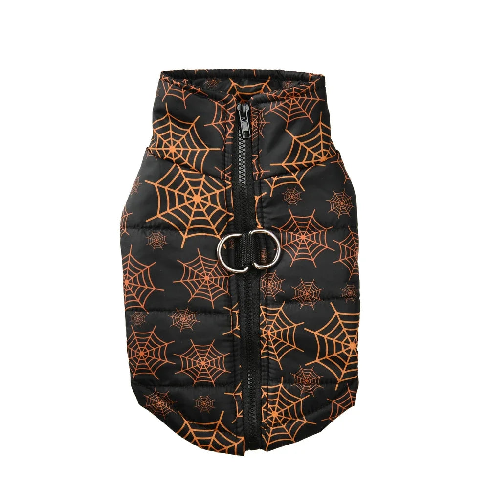 Veste Halloween Chien - Costume Festif Deux Pattes pour Petit et Moyen Chien