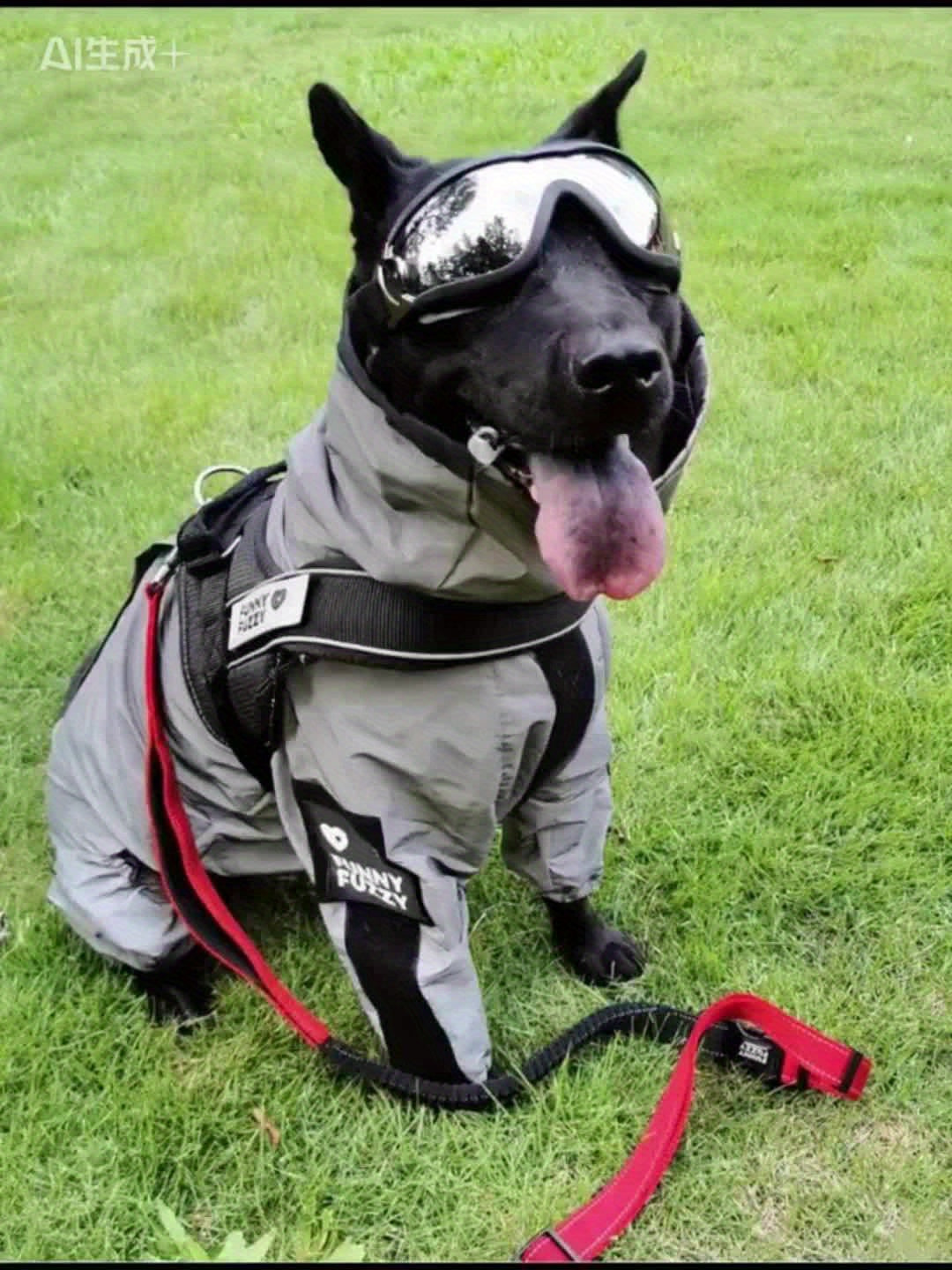 Imperméable Chien Réfléchissant - Technologie Luminescente pour Sécurité Nocturne