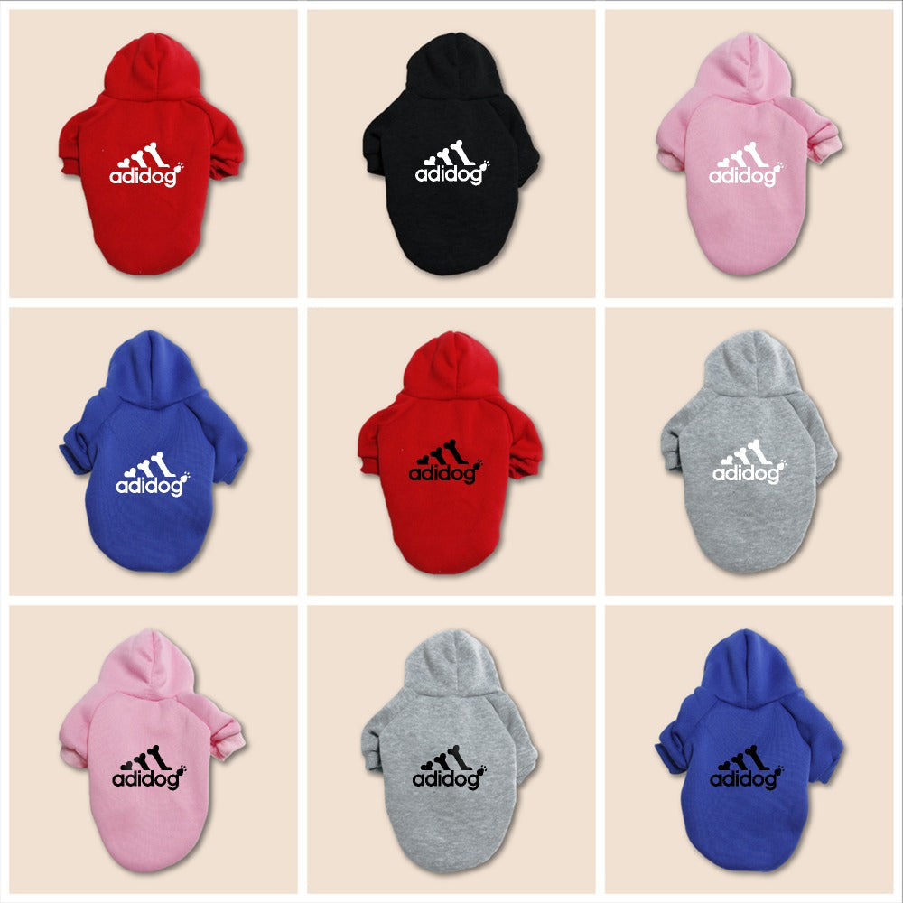 Hoodie Sport Chien - Sweat à Capuche Motifs Cœur Os et Pattes